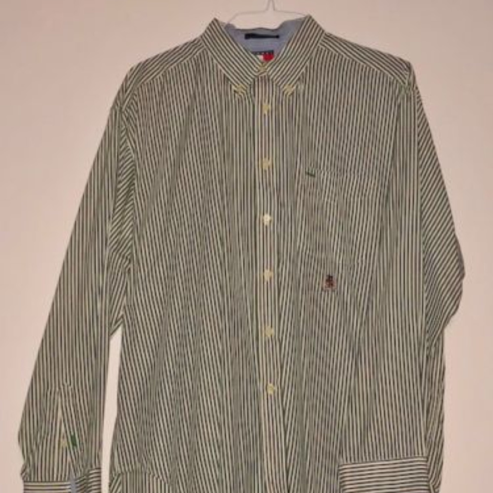 Tommy Hilfiger Cotton Long Sleeve Dress Shirt